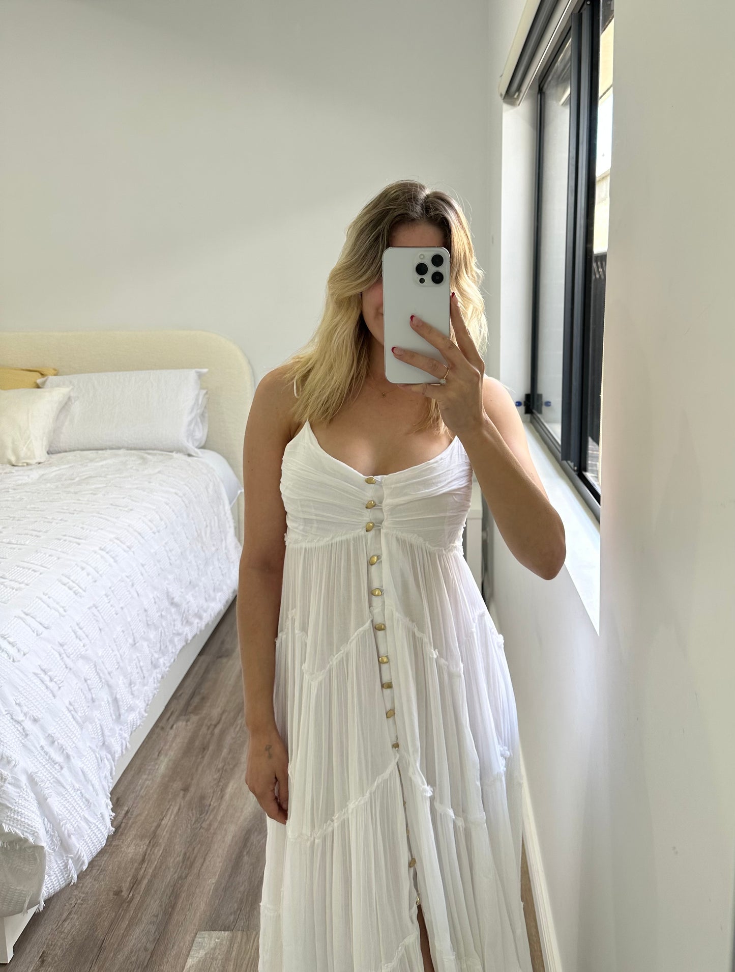 AJE ‘Mimosa Tiered’ Maxi Dress