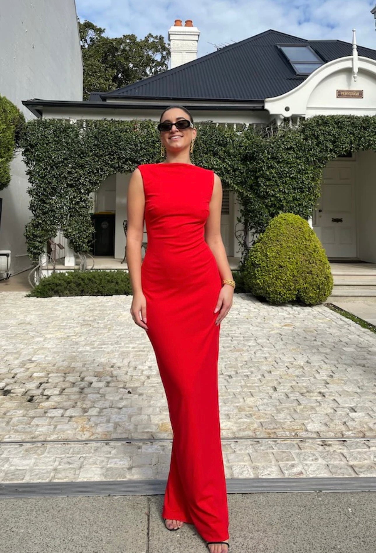 Effie Kats ‘Verona’ Gown In Red