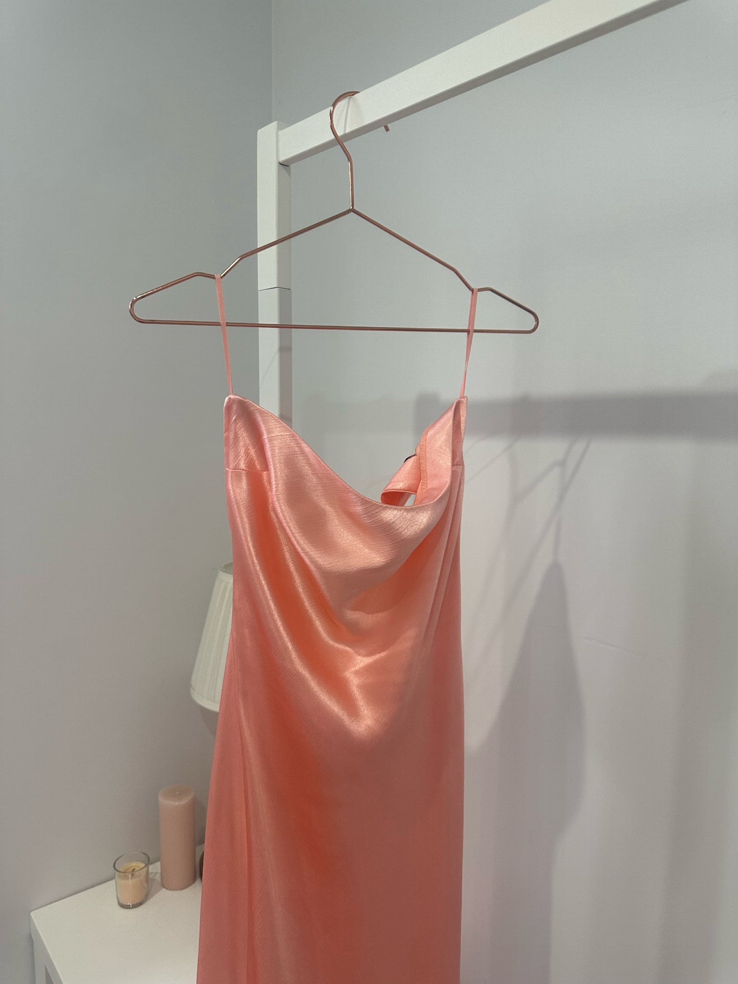 Bec + Bridge ‘Moon Dance’ Strapless Dress in Coral